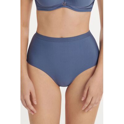 Blauwe hoge slip Lisca Laura Blauw vrouw 38 Blauwe hoge slip Lisca Laura Blauw vrouw 38