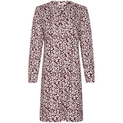 Duurzaam panterprint nachthemd Pastunette Rood vrouw 48 Duurzaam panterprint nachthemd Pastunette Rood vrouw 48