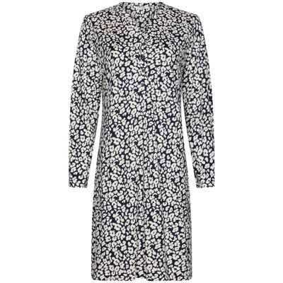 Duurzaam nachthemd panterprint Pastunette Blauw vrouw 48 Duurzaam nachthemd panterprint Pastunette Blauw vrouw 48