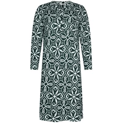Pastunette Duurzaam nachthemd elegante print Groen vrouw 44 Pastunette Duurzaam nachthemd elegante print Groen vrouw 44