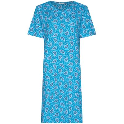 Pastunette paisley nachthemd duurzaam Blauw vrouw 40 Pastunette paisley nachthemd duurzaam Blauw vrouw 40