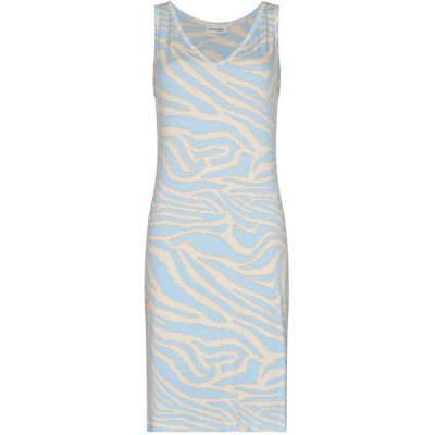 Duurzaam nachthemd zebrastrepen Pastunette Blauw vrouw 42 Duurzaam nachthemd zebrastrepen Pastunette Blauw vrouw 42