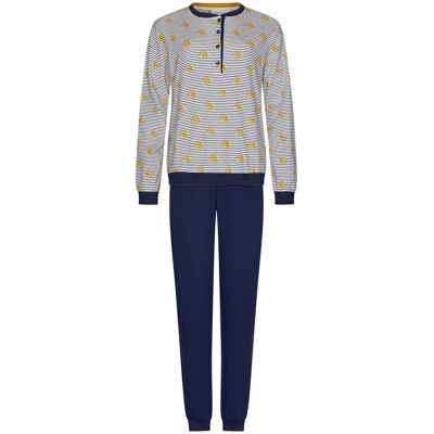 Warme katoenen pyjama Pastunette Blauw vrouw 48 Warme katoenen pyjama Pastunette Blauw vrouw 48