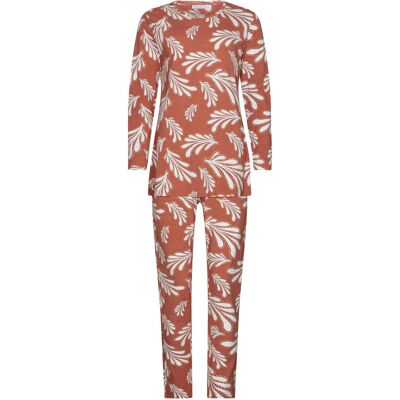 Steenrode katoenen pyjama Pastunette Rood vrouw 40 Steenrode katoenen pyjama Pastunette Rood vrouw 40
