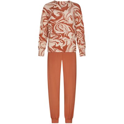 Organische oranje pyjama Pastunette Oranje vrouw 48 Organische oranje pyjama Pastunette Oranje vrouw 48