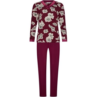 Duurzame wijnrode pyjama Pastunette Rood vrouw 44 Duurzame wijnrode pyjama Pastunette Rood vrouw 44