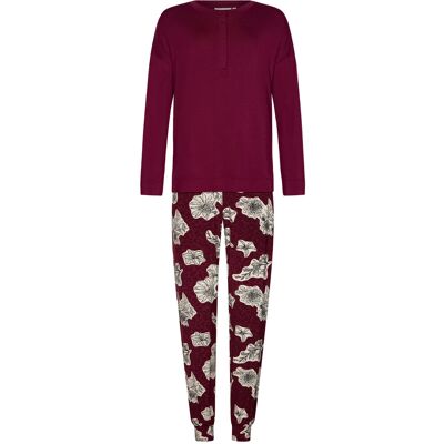 Duurzame chique pyjama van Pastunette Rood vrouw 48 Duurzame chique pyjama van Pastunette Rood vrouw 48