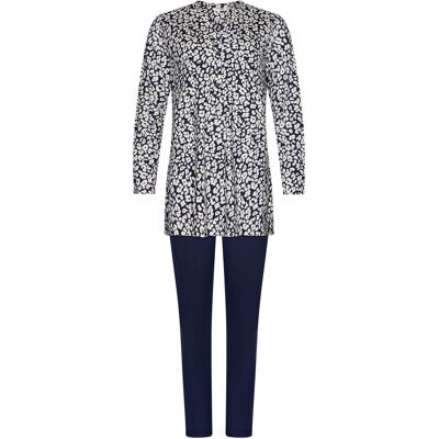 Duurzame pyjama panterprint Pastunette Blauw vrouw 42 Duurzame pyjama panterprint Pastunette Blauw vrouw 42