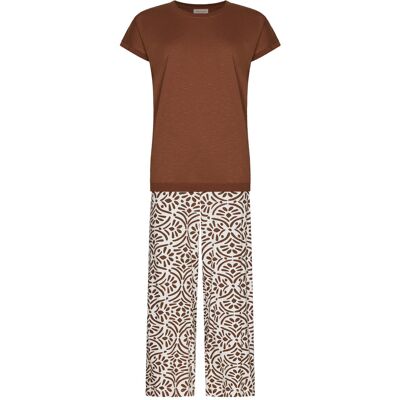 Pastunette pyjama katoen bruin Bruin vrouw 50 Pastunette pyjama katoen bruin Bruin vrouw 50