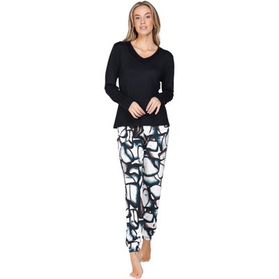 Zachte dames pyjama zwart Pastunette Premium Zwart vrouw 38 Zachte dames pyjama zwart Pastunette Premium Zwart vrouw 38