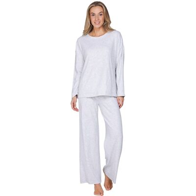 Zachte dames pyjama lichtgrijs MyRebelle Grijs vrouw 38 Zachte dames pyjama lichtgrijs MyRebelle Grijs vrouw 38