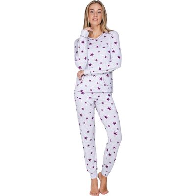 Zachte dames pyjama grijs MyRebelle Grijs vrouw 38 Zachte dames pyjama grijs MyRebelle Grijs vrouw 38