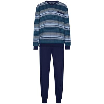 Katoenen Robson pyjama strepen Blauw man 50 Katoenen Robson pyjama strepen Blauw man 50