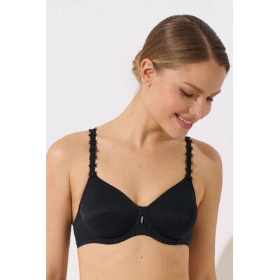 Zwarte beugel bh Lisca Gracia B - E Zwart vrouw 80 Zwarte beugel bh Lisca Gracia B - E Zwart vrouw 80