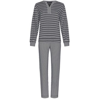 Pastunette Elegante zwart-wit pyjama Zwart vrouw 52 Pastunette Elegante zwart-wit pyjama Zwart vrouw 52