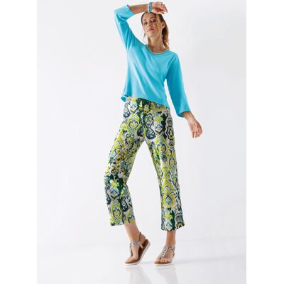 Stijlvolle Hajo dames pyjama blauw en groen Blauw vrouw 36/38 Stijlvolle Hajo dames pyjama blauw en groen Blauw vrouw 36/38