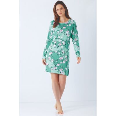 Premium dames nachthemd lichtgroen Hajo Groen vrouw 36/38 Premium dames nachthemd lichtgroen Hajo Groen vrouw 36/38