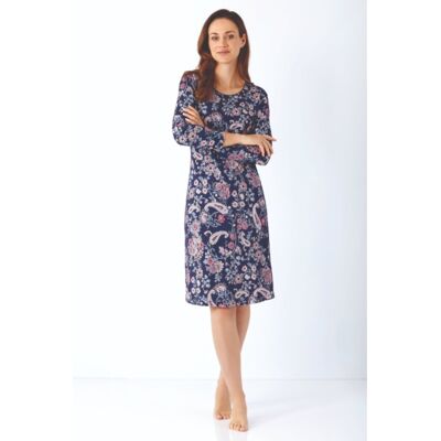 Premium dames nachthemd 699 Hajo Blauw vrouw 36/38 Premium dames nachthemd 699 Hajo Blauw vrouw 36/38