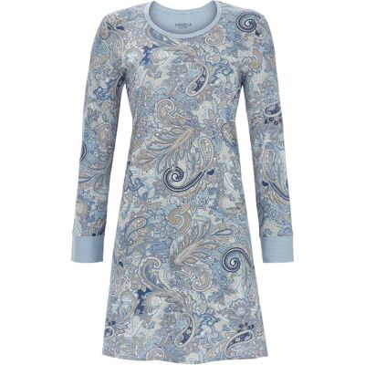 Ringella nachthemd paisley blauw Blauw vrouw 46 Ringella nachthemd paisley blauw Blauw vrouw 46