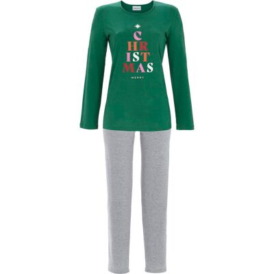 Kerst pyjama boom Ringella Groen vrouw 42 Kerst pyjama boom Ringella Groen vrouw 42