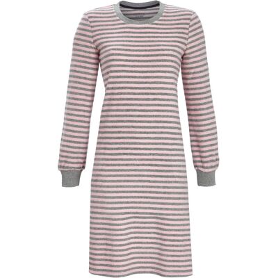 Ringella Badstoffen nachthemd roze grijs Roze vrouw 52 Ringella Badstoffen nachthemd roze grijs Roze vrouw 52