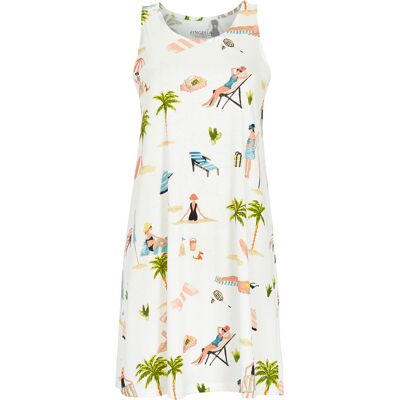 Zomers kleurrijk nachthemd Ringella Wit vrouw 42 Zomers kleurrijk nachthemd Ringella Wit vrouw 42