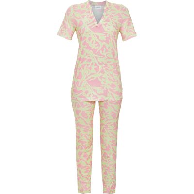 Ringella pyjama groen aderpatroon Groen vrouw 50 Ringella pyjama groen aderpatroon Groen vrouw 50