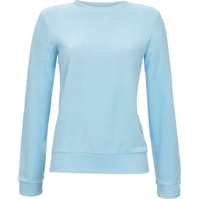 Badstoffen pyjamashirt blauw Ringella Blauw vrouw 48 Badstoffen pyjamashirt blauw Ringella Blauw vrouw 48