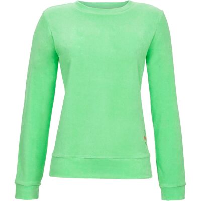 Badstoffen pyjamashirt groen Ringella Groen vrouw 40 Badstoffen pyjamashirt groen Ringella Groen vrouw 40