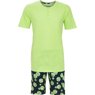 Ringella Katoenen shortama tennisballen groen Groen man 58 Ringella Katoenen shortama tennisballen groen Groen man 58