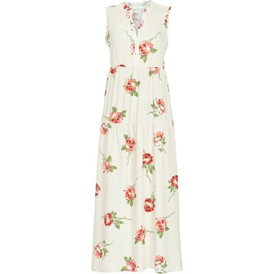 Lang rozen nachthemd Ringella Wit vrouw 46 Lang rozen nachthemd Ringella Wit vrouw 46