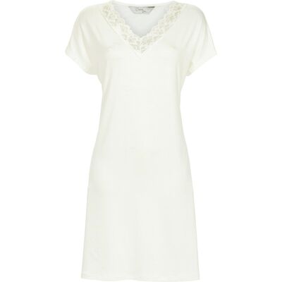 Wit elegant nachthemd Ringella Wit vrouw 46 Wit elegant nachthemd Ringella Wit vrouw 46