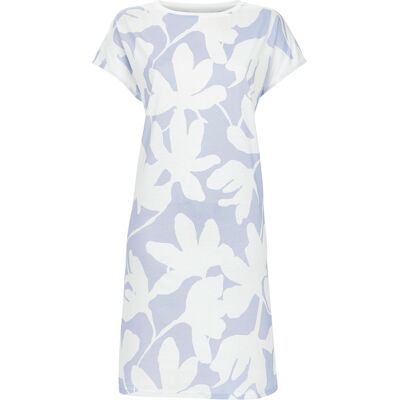Flora nachthemd blauw Ringella Blauw vrouw 48 Flora nachthemd blauw Ringella Blauw vrouw 48