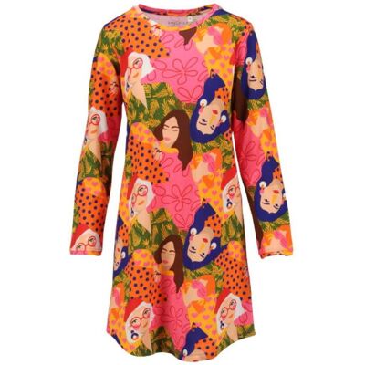 Katoenen dames nachthemd veelkleurig Ringella Meerdere kleuren vrouw 38 Katoenen dames nachthemd veelkleurig Ringella Meerdere kleuren vrouw 38