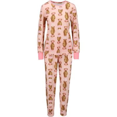 Katoenen dames pyjama pastel abrikoos Ringella Roze vrouw 48 Katoenen dames pyjama pastel abrikoos Ringella Roze vrouw 48