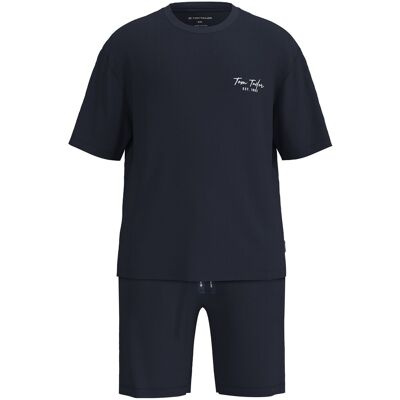 Donkerblauwe Tom Tailor shortama Blauw man 54 Donkerblauwe Tom Tailor shortama Blauw man 54