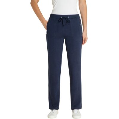 Hajo Comfortabele dames vrijetijdsbroek blauw Blauw vrouw 52 Hajo Comfortabele dames vrijetijdsbroek blauw Blauw vrouw 52
