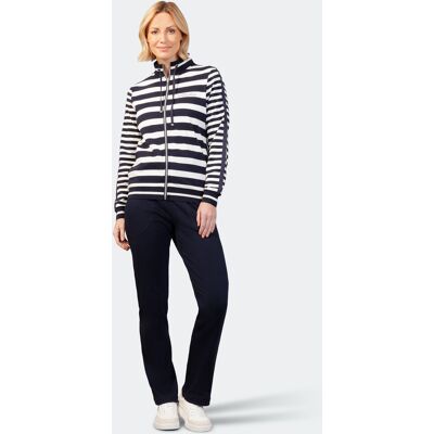 Gestreept dames huispak Hajo blauw Blauw vrouw 42 Gestreept dames huispak Hajo blauw Blauw vrouw 42