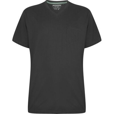 Pastunette Grijs pyjama shirt V-hals Grijs man S Pastunette Grijs pyjama shirt V-hals Grijs man S
