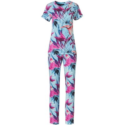 Vrolijke blauwe Pastunette pyjama Blauw vrouw 36 Vrolijke blauwe Pastunette pyjama Blauw vrouw 36