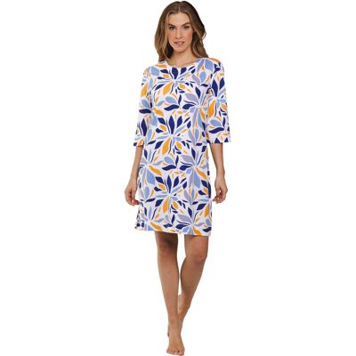 Pastunette Duurzaam nachthemd passievrucht kleuren Blauw vrouw 44 Pastunette Duurzaam nachthemd passievrucht kleuren Blauw vrouw 44