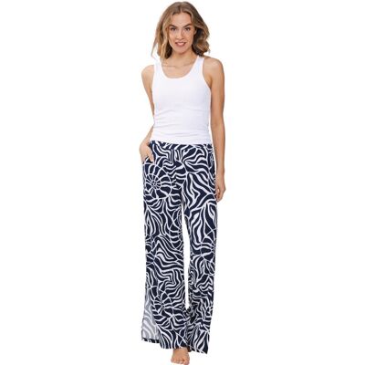 Duurzame strandbroek zeeschelpen Pastunette Blauw vrouw 36 Duurzame strandbroek zeeschelpen Pastunette Blauw vrouw 36