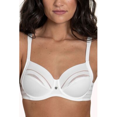 Witte beugel bh Lisca Alegra B - E Wit vrouw 80 Witte beugel bh Lisca Alegra B - E Wit vrouw 80