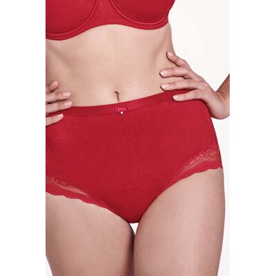Rode hoge slip Lisca Evelyn Rood vrouw 46 Rode hoge slip Lisca Evelyn Rood vrouw 46