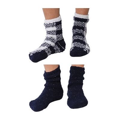 Rebelle Twee paar zachte sokken Blauw vrouw Onesize Rebelle Twee paar zachte sokken Blauw vrouw Onesize