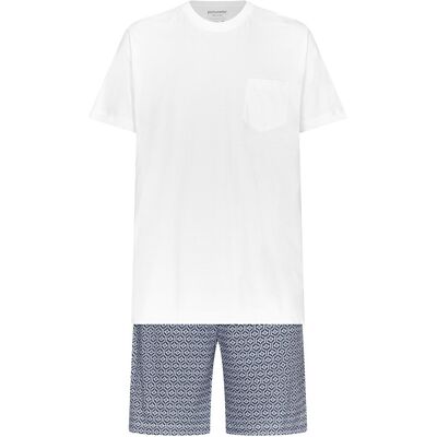 Pastunette Witte katoenen heren shortama Wit man XL Pastunette Witte katoenen heren shortama Wit man XL