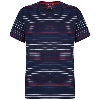Pastunette Heren pyjamashirt gestreept blauw Blauw man S Pastunette Heren pyjamashirt gestreept blauw Blauw man S