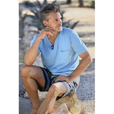 Ringella Katoenen heren shortama Allantic Blauw man 60 Ringella Katoenen heren shortama Allantic Blauw man 60