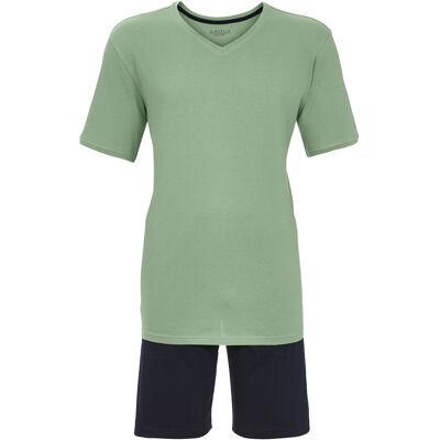 Ringella Katoenen heren shortama groen Groen man 60 Ringella Katoenen heren shortama groen Groen man 60