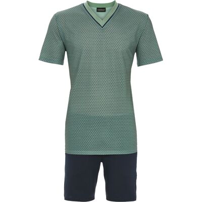 Ringella Groene katoenen heren shortama Groen man 50 Ringella Groene katoenen heren shortama Groen man 50